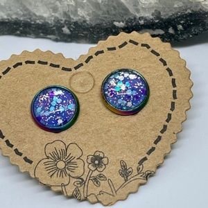 Periwinkle Pop Earrings